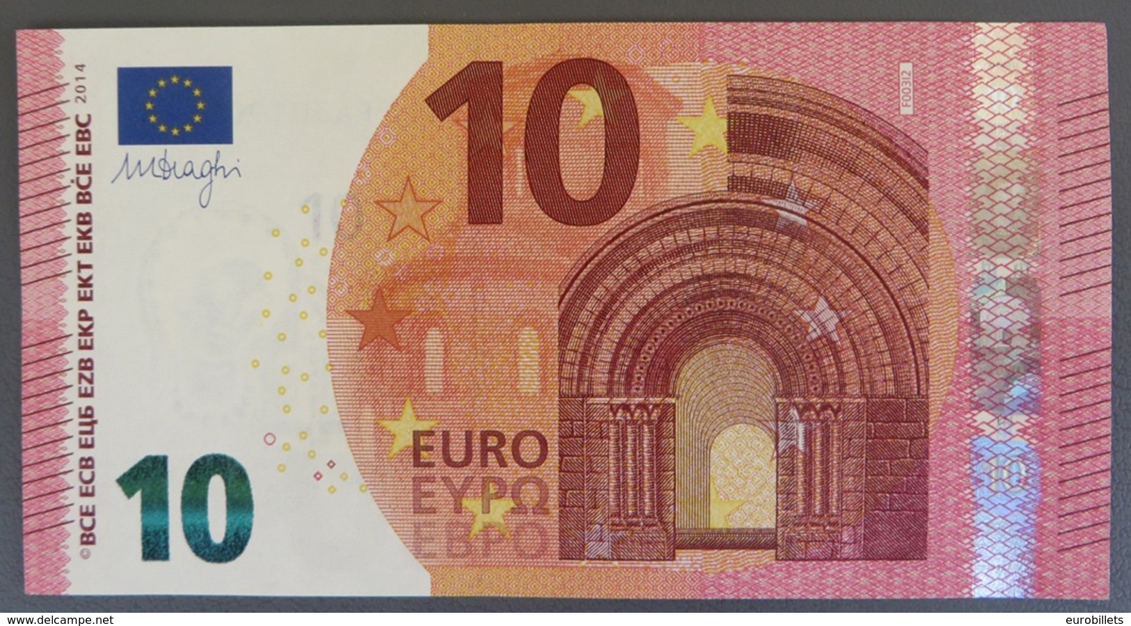 10 EURO F003I2/FA - UNC - 10 Euro