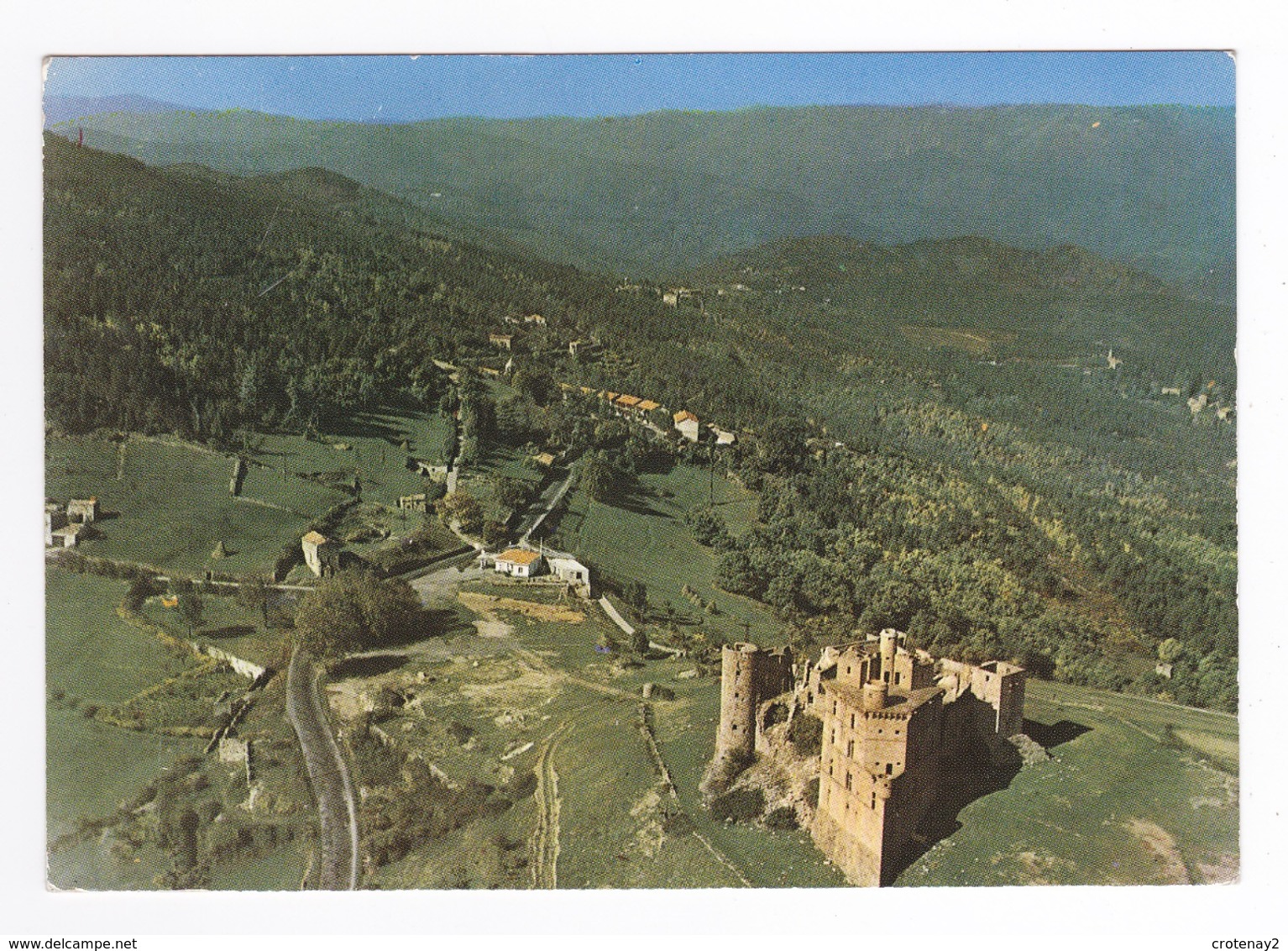 30 PORTES Vers Alès Le Château Féodal Postée De Lasalle En 1972 - Alès