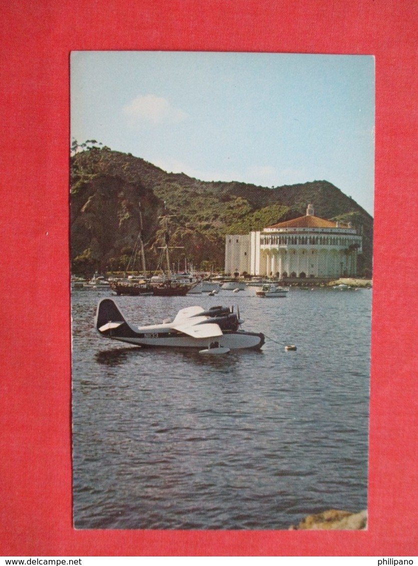 Sea Plane  Greetings Fron Catalina  California  Avalon Bay    Ref 3615 - 1946-....: Ere Moderne