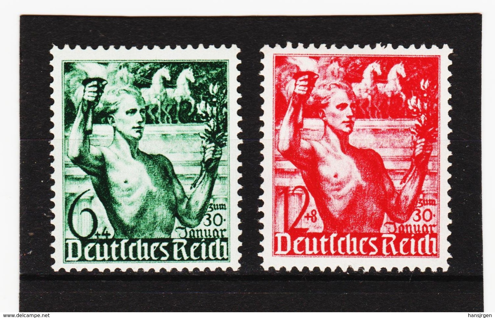 RAD208 DEUTSCHES REICH 1938 MICHL 660/61 ** Postfrisch Siehe ABBILDUNG - Ungebraucht