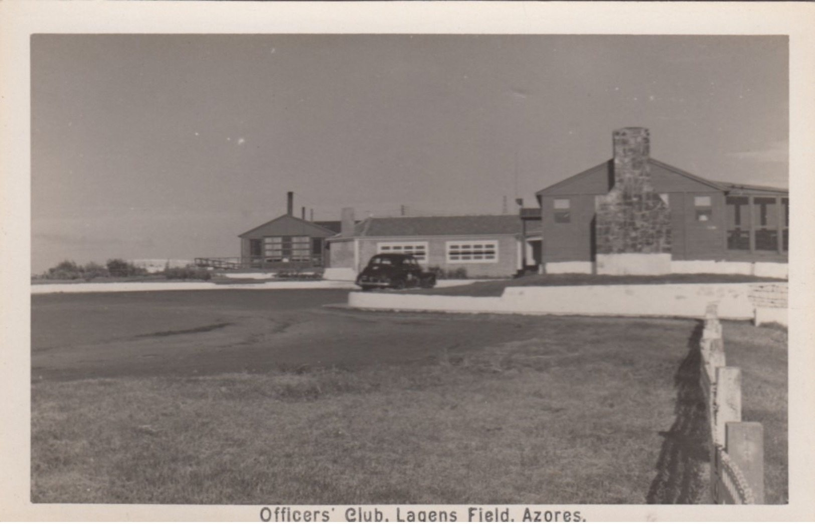 RP ; Officer's Club , Lagens Field , Azores , Portugal , 1930s - Açores