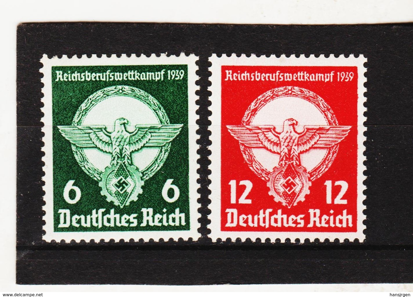 RAD87 DEUTSCHES REICH 1939 MICHL 689/90 ** Postfrisch Siehe ABBILDUNG - Ungebraucht