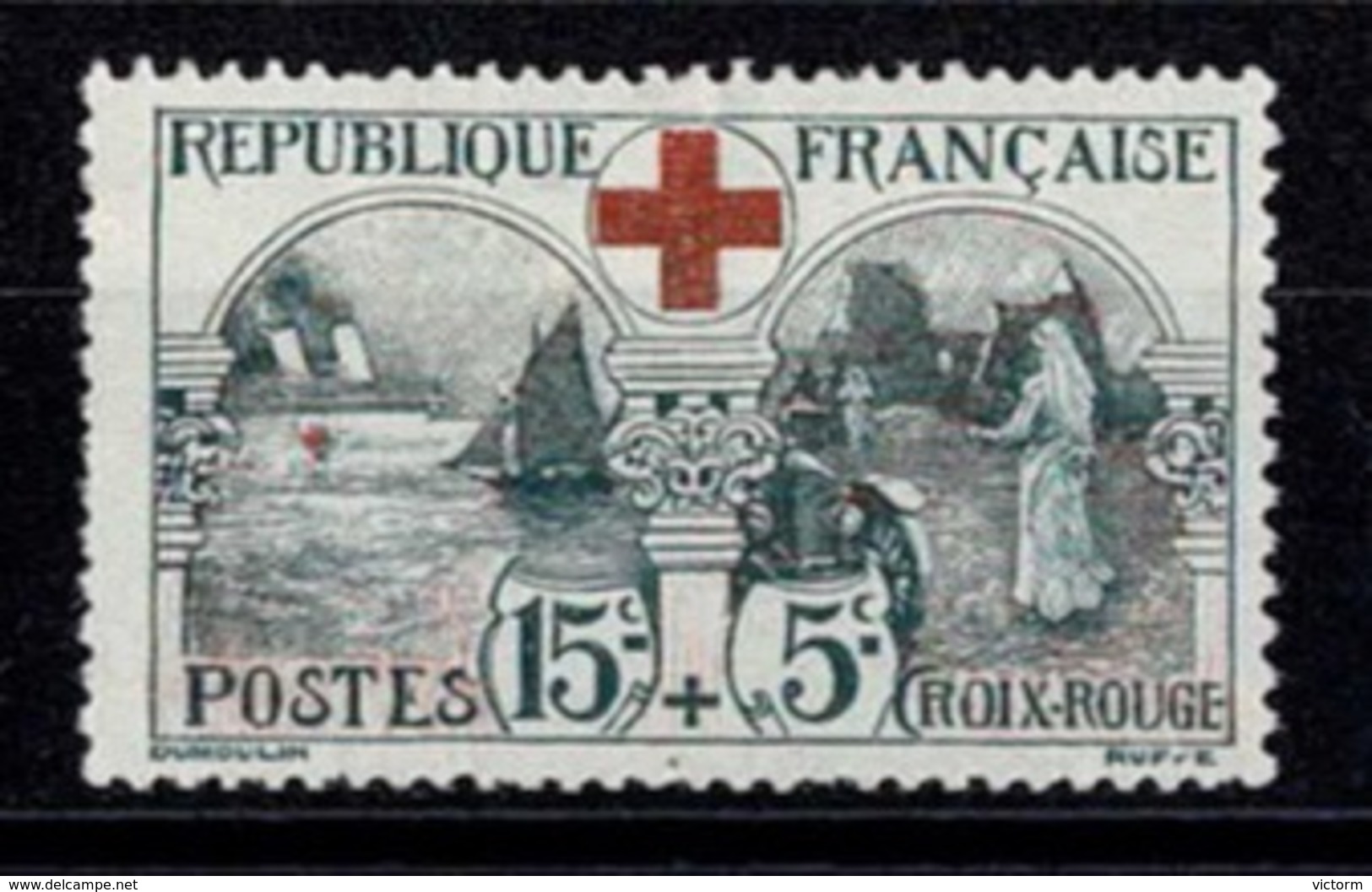 France Au Profit De La Croix-Rouge 1918 - YT N°156 - Neuf Trace De Charnière - Neufs