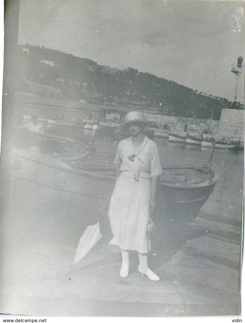 Photo Originale Côte D'Azur Villefranche Sur Mer - Plaatsen