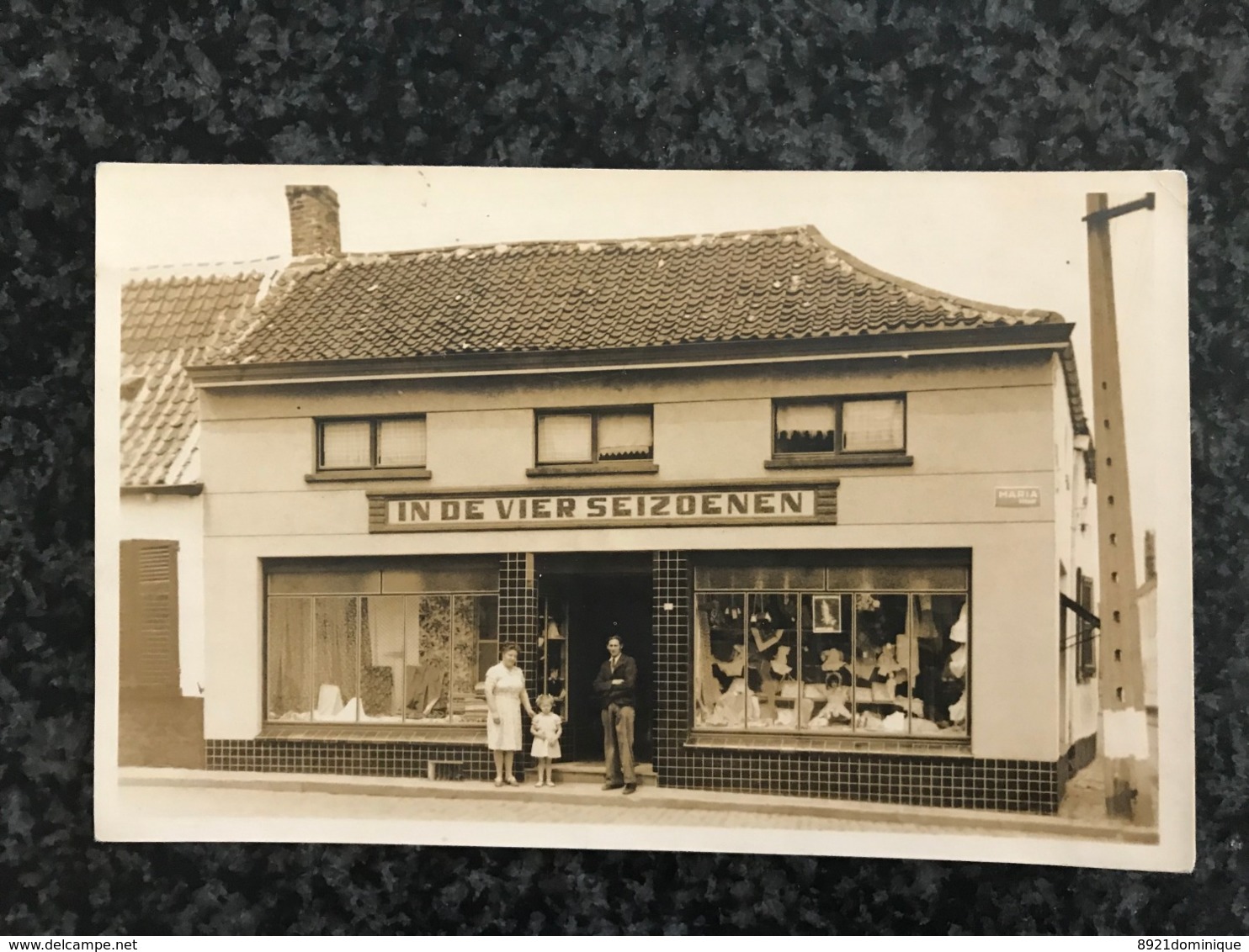 Oudenburg :In De Vier Seizoenen Dekeyzer-Sanders - Uitg. Dekeyzer - Echte Foto-kaart - Oudenburg