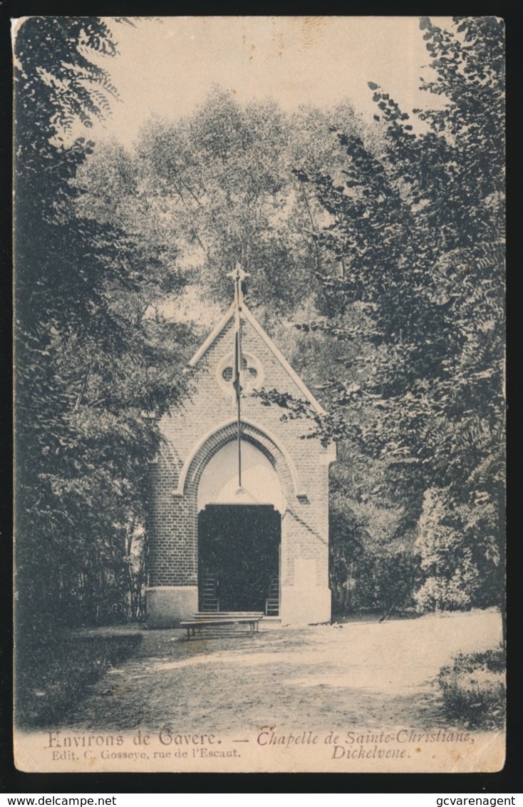 DIKKELVENNE   CHAPELLE DE SAINTE CHRISTIANE - Gavere