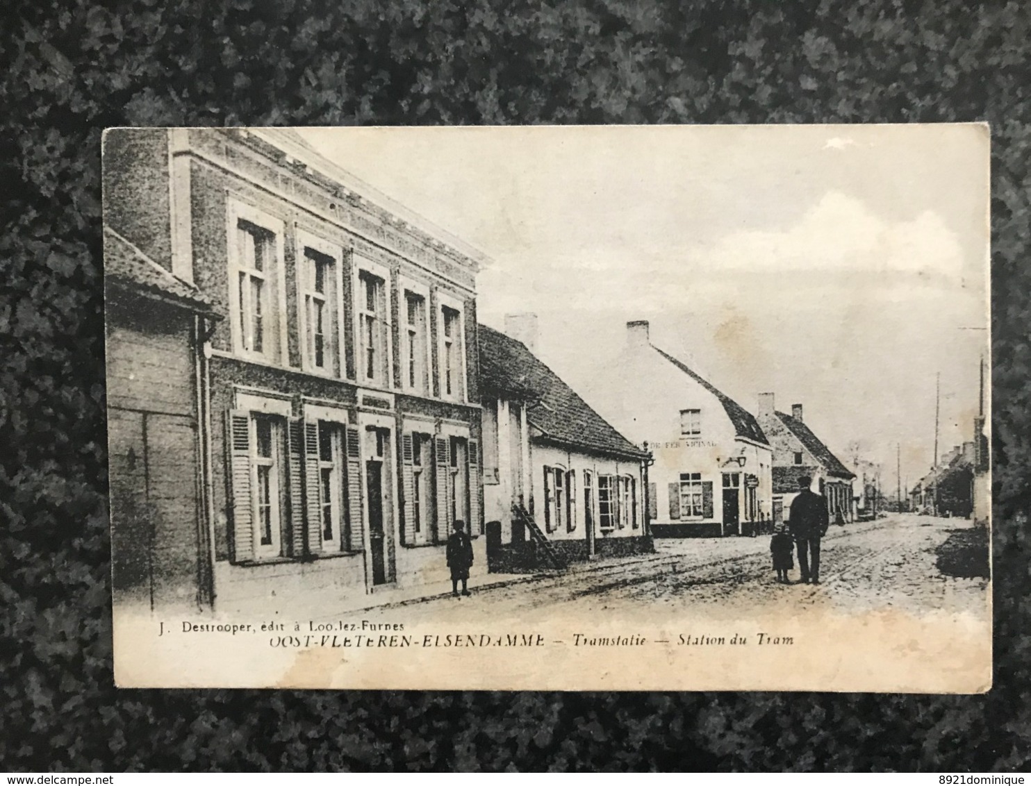 Vleteren - OOST-VLETEREN-ELSENDAMME Tram-statie - Station Du Tram - Vleteren