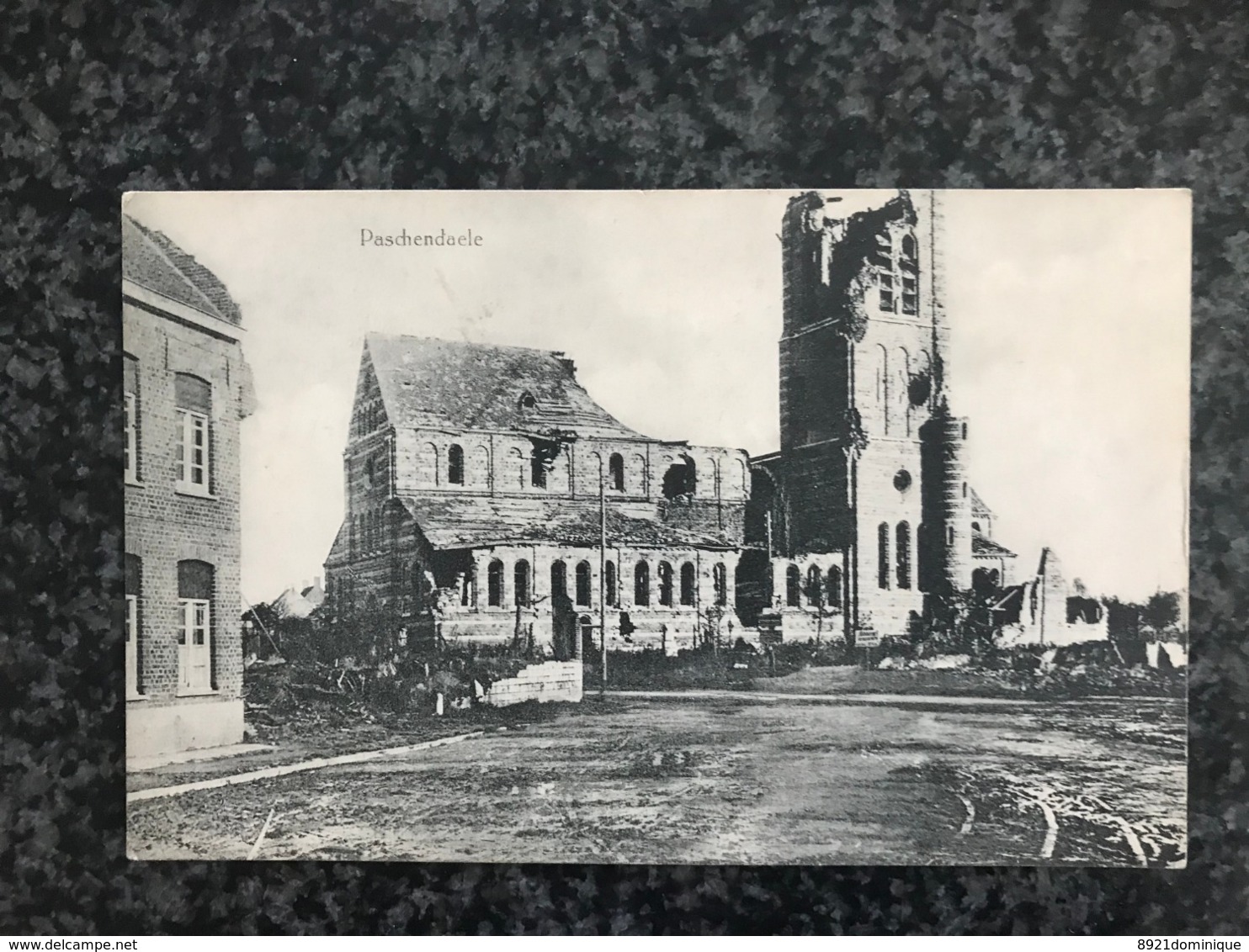 Passendale - Paschendaele - De Kerk ( Zonnebeke WW1) - Feldpost-karte - Zonnebeke