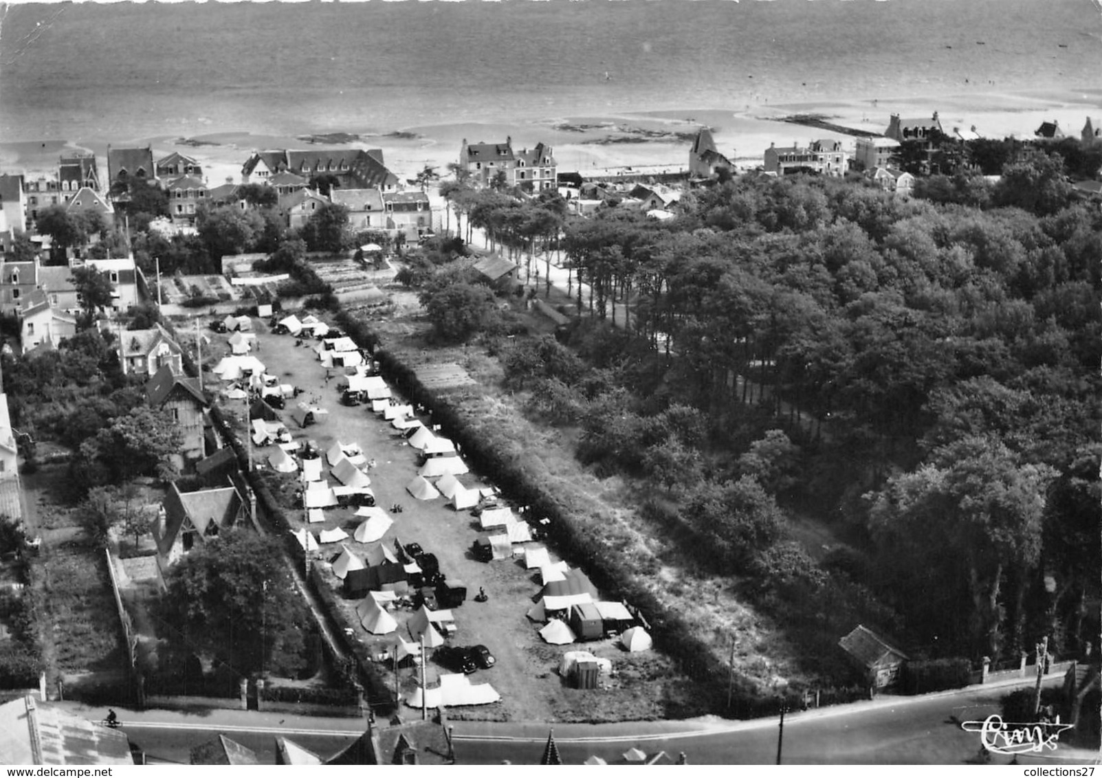 14-SAINT-AUBIN- LE CAMPING  VUE AERIENNE - Saint Aubin