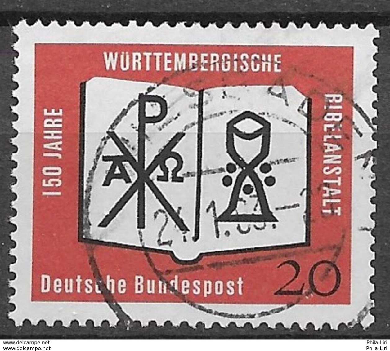 Germany/Bund Mi. Nr.: 382 Vollstempel (brv60er) - Gebraucht