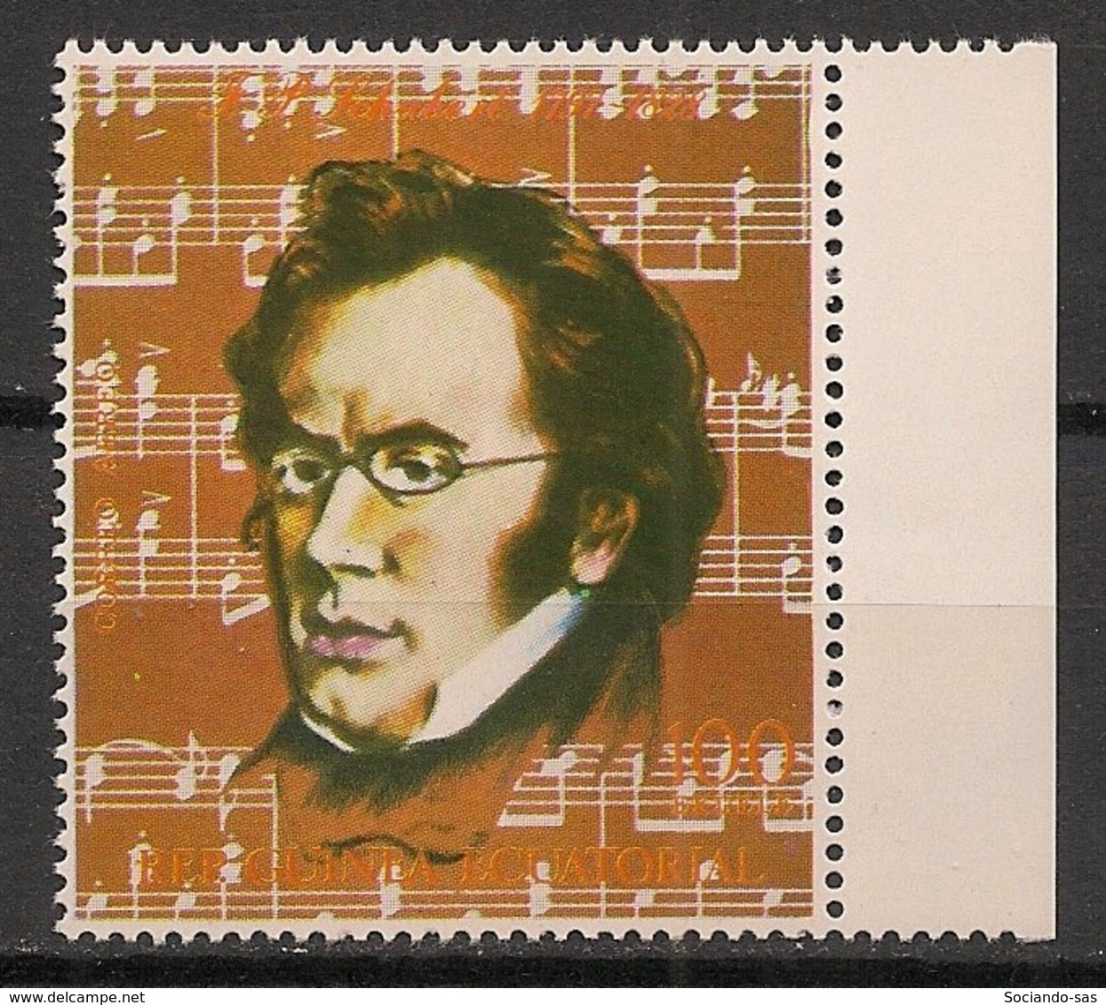 Guinée  équatoriale - 1979 - N°Mi. 1488 - Schubert - Neuf Luxe ** / MNH / Postfrisch - Equatorial Guinea