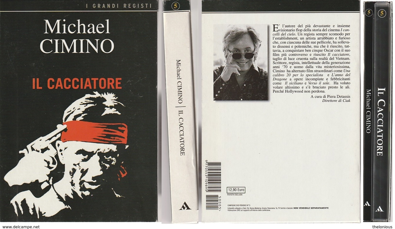 # IL CACCIATORE DI MICHAEL CIMINO (1978) COFANETTO DVD + LIBRO - Dramma