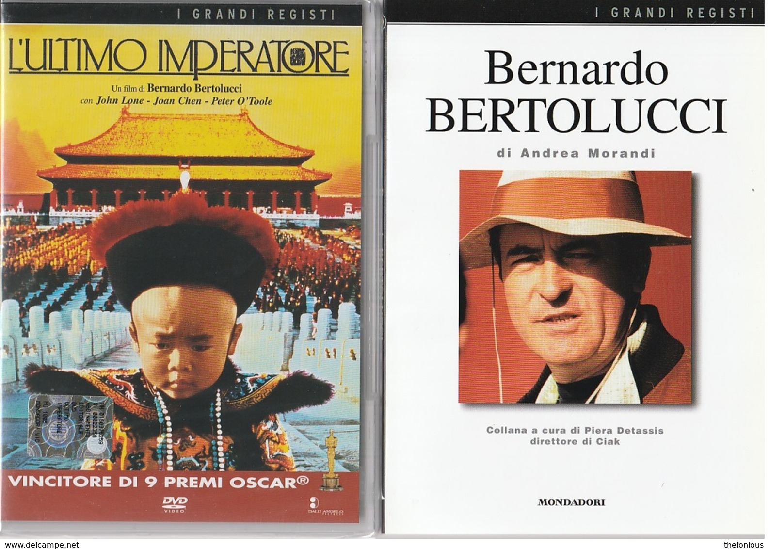 # DVD - L'ULTIMO IMPERATORE B. BERTOLUCCI (1987) COFANETTO DVD + LIBRO NUOVO - Drama