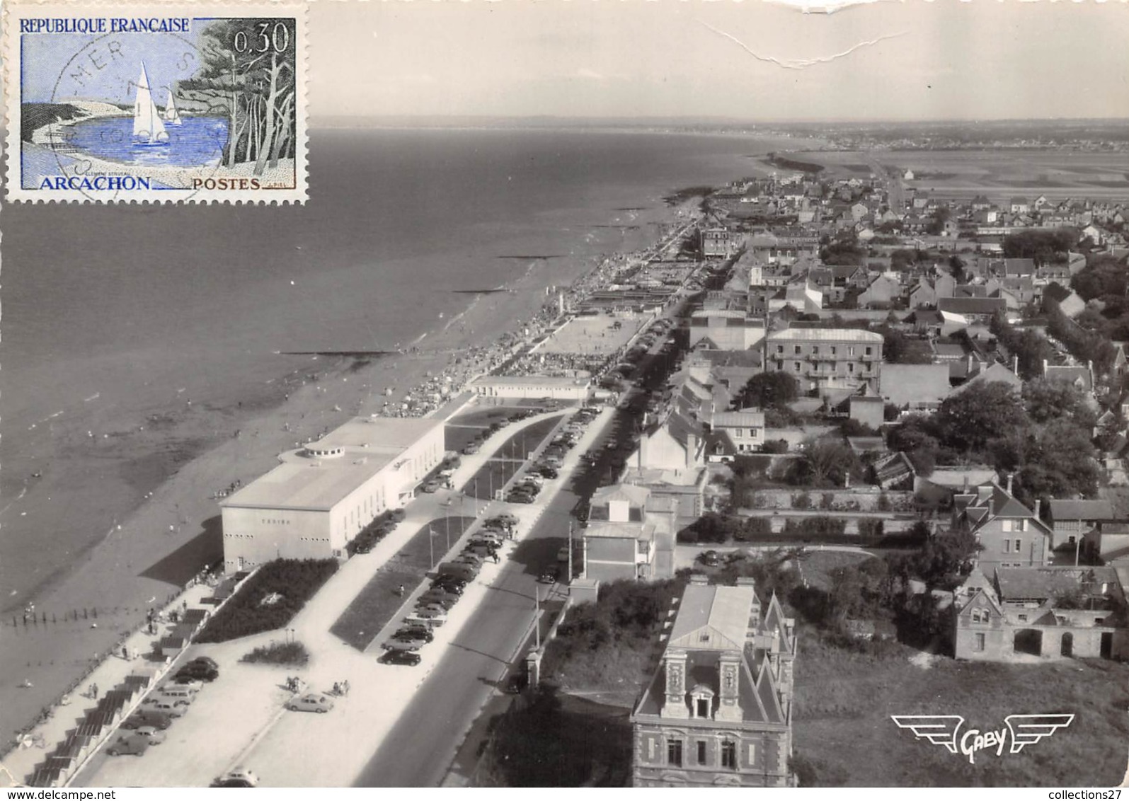 14-LUC-SUR-MER -LA PLAGE  -VUE AERIENNE - Luc Sur Mer