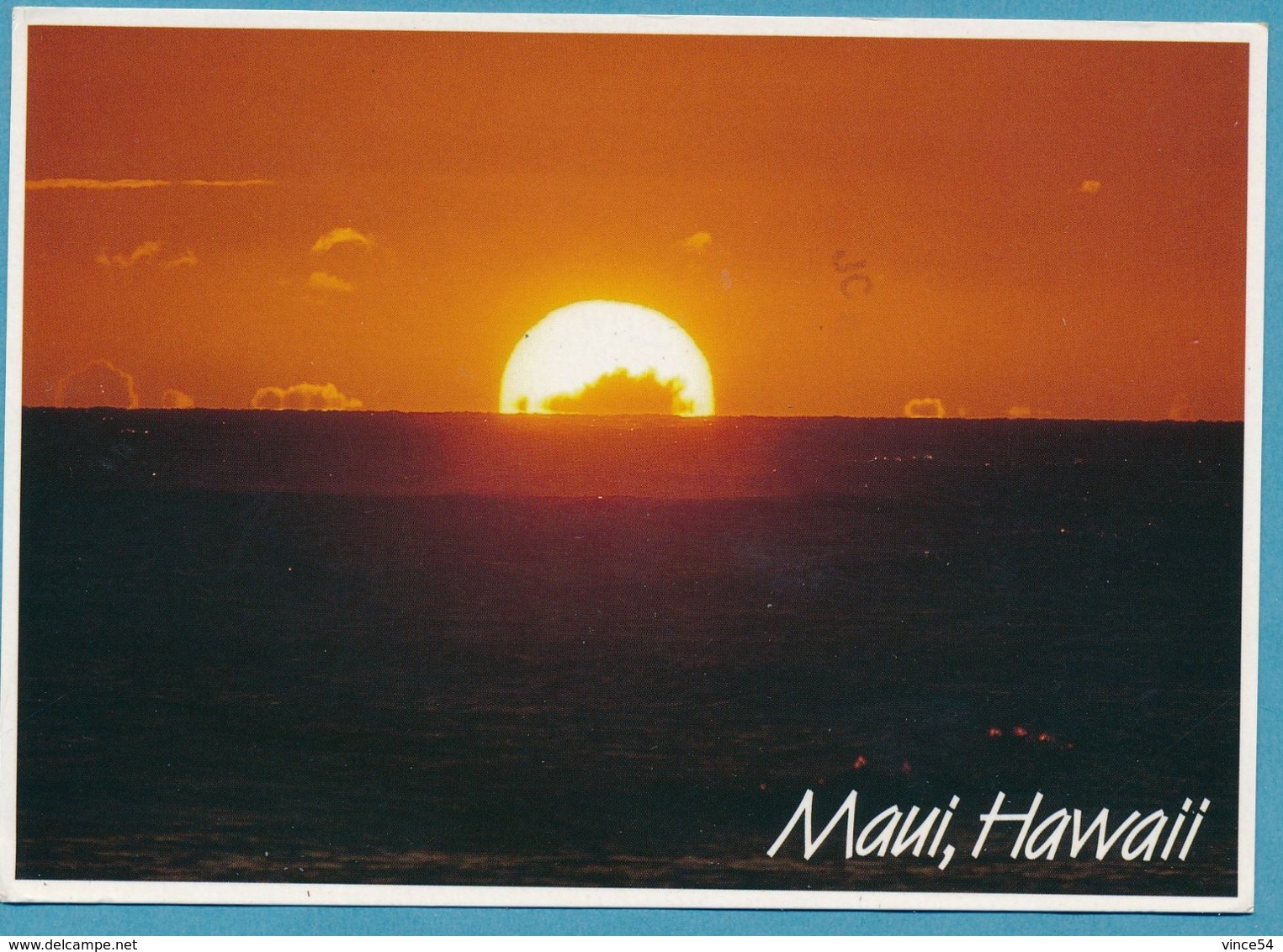 HAWAI - MAUI Sunsets Are Sensational - Honolulu