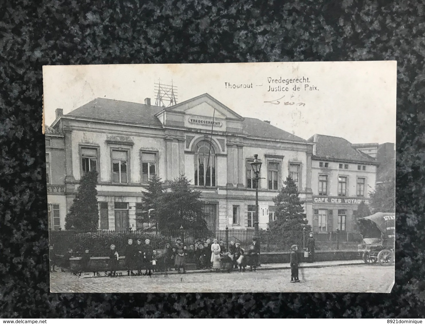 Thourout Torhout: Vredegerecht Justice De Paix  - Animé Gelopen 1907 - Torhout