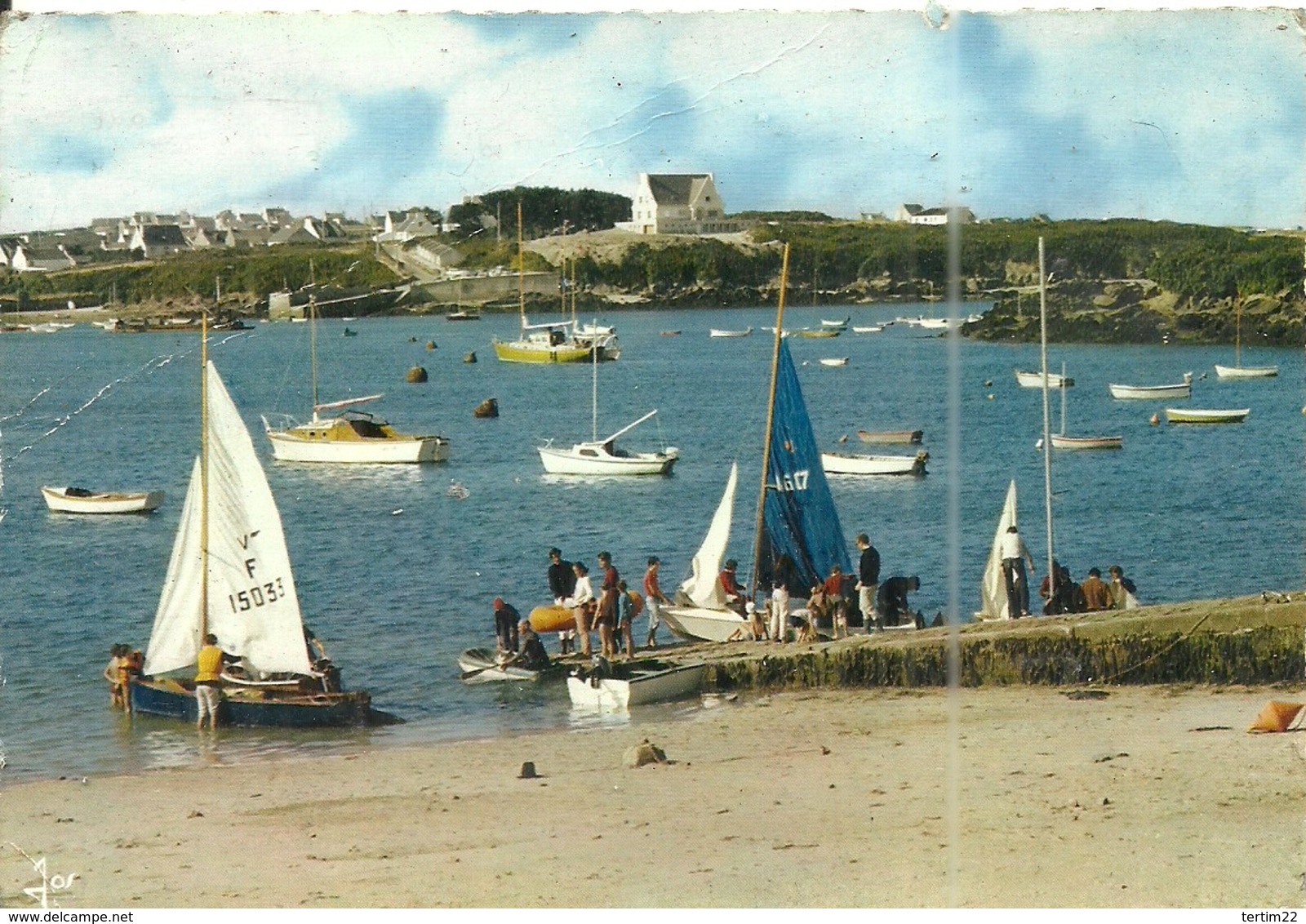 (LANILDUT )( 29 FINISTERE ) LE PORT ET LES BATEAUX DE PLAISANCE - Artisanat