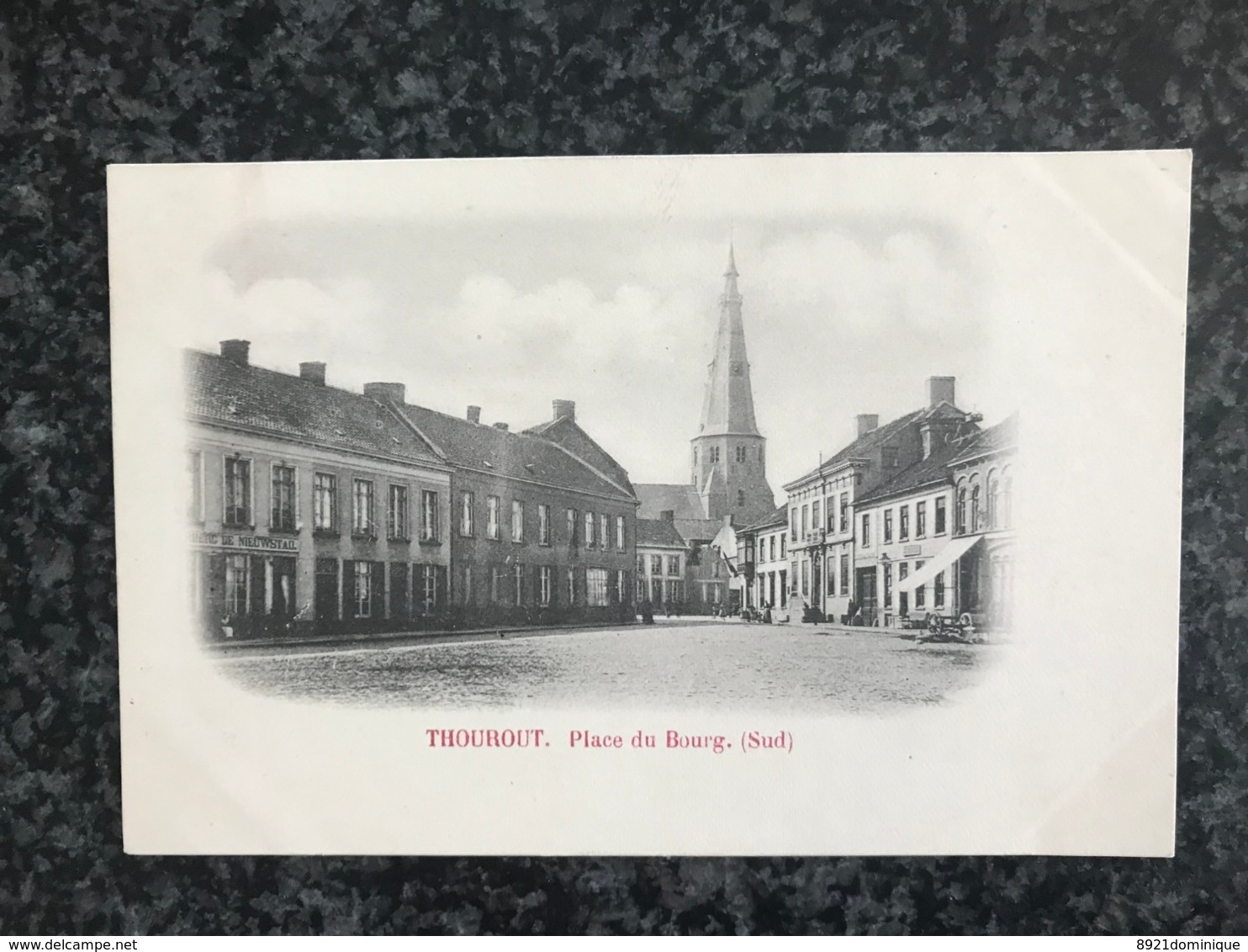 Thourout Torhout: (Wereldpostvereeniging) Place Du Bourg Sud, Burgplaats, église, Kerk, Herberg De Nieuwstad - Torhout