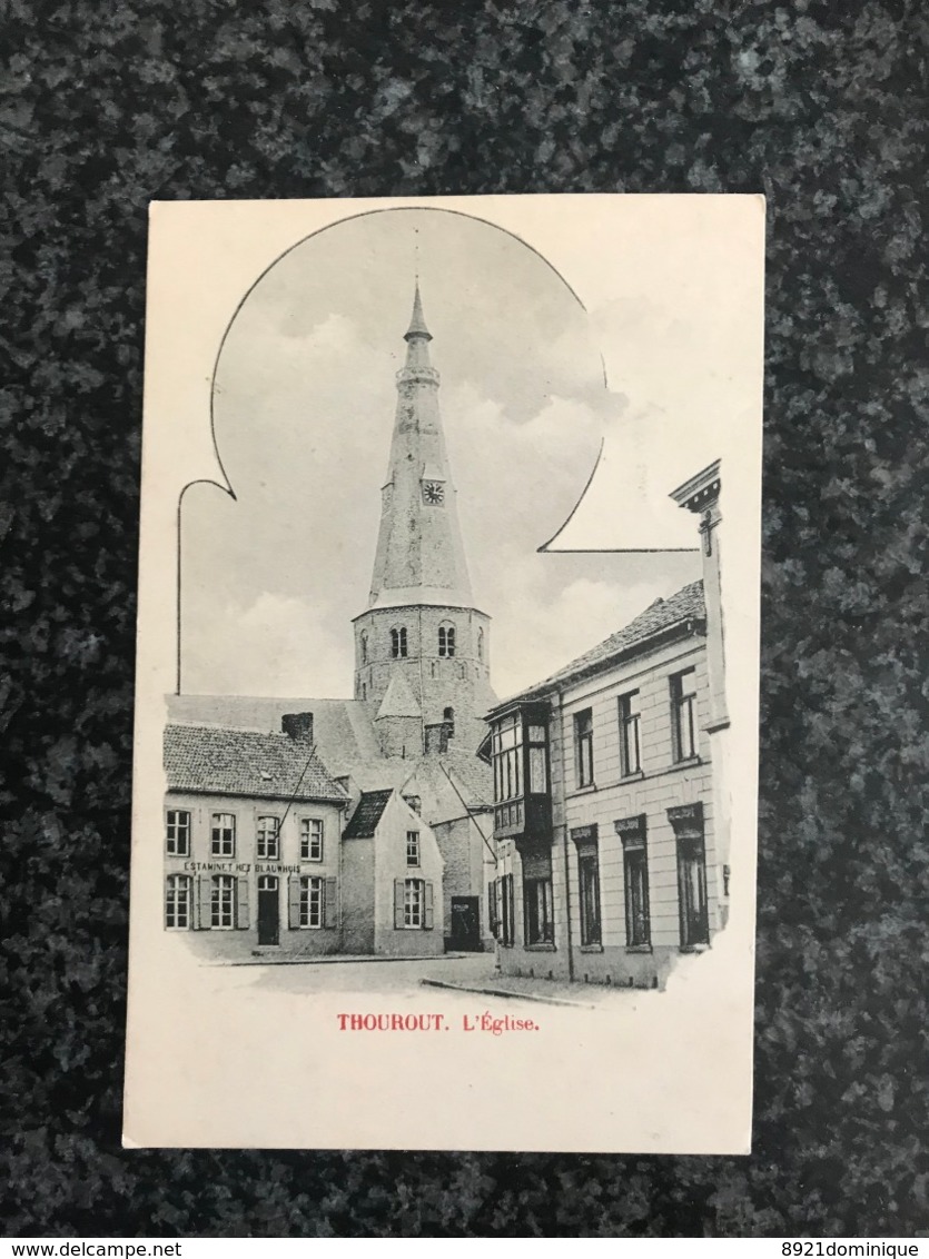 Thourout Torhout: (Wereldpostvereeniging) L'EGLISE - Torhout