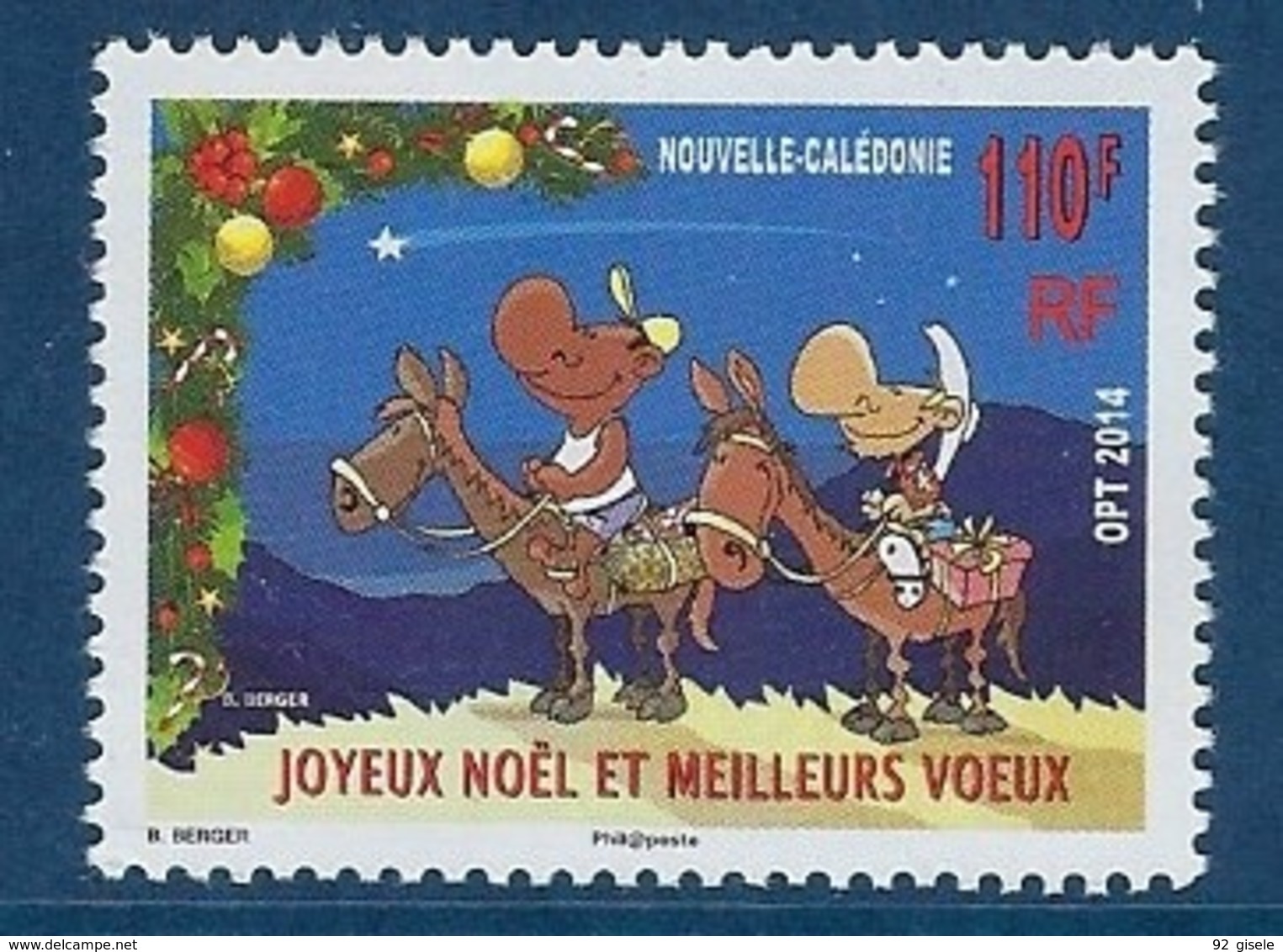 Nle-Caledonie YT 1228 " Noël " 2014 Neuf** - Nuevos