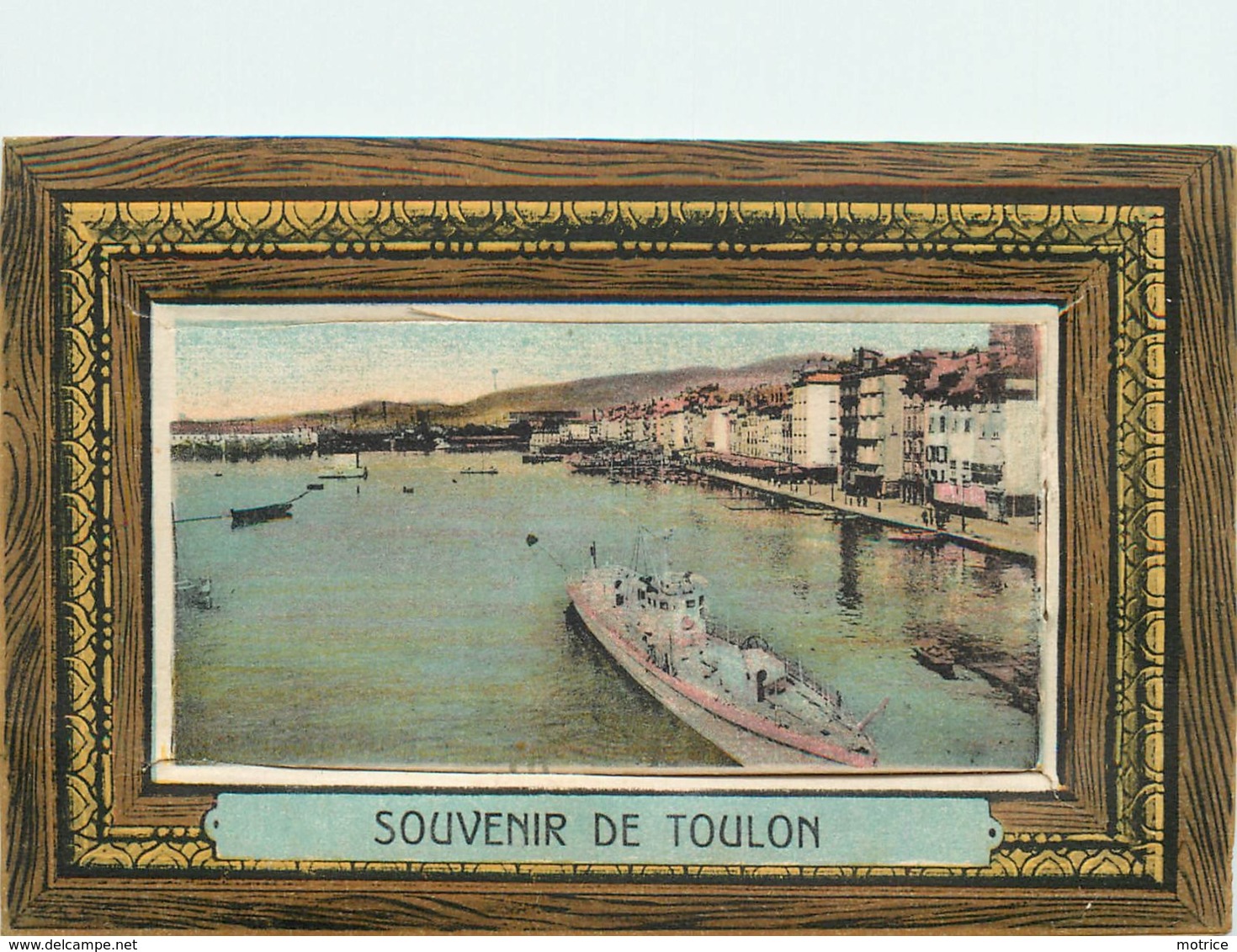 TOULON - Carte à Système Avec Dépliant De La Ville. - Toulon