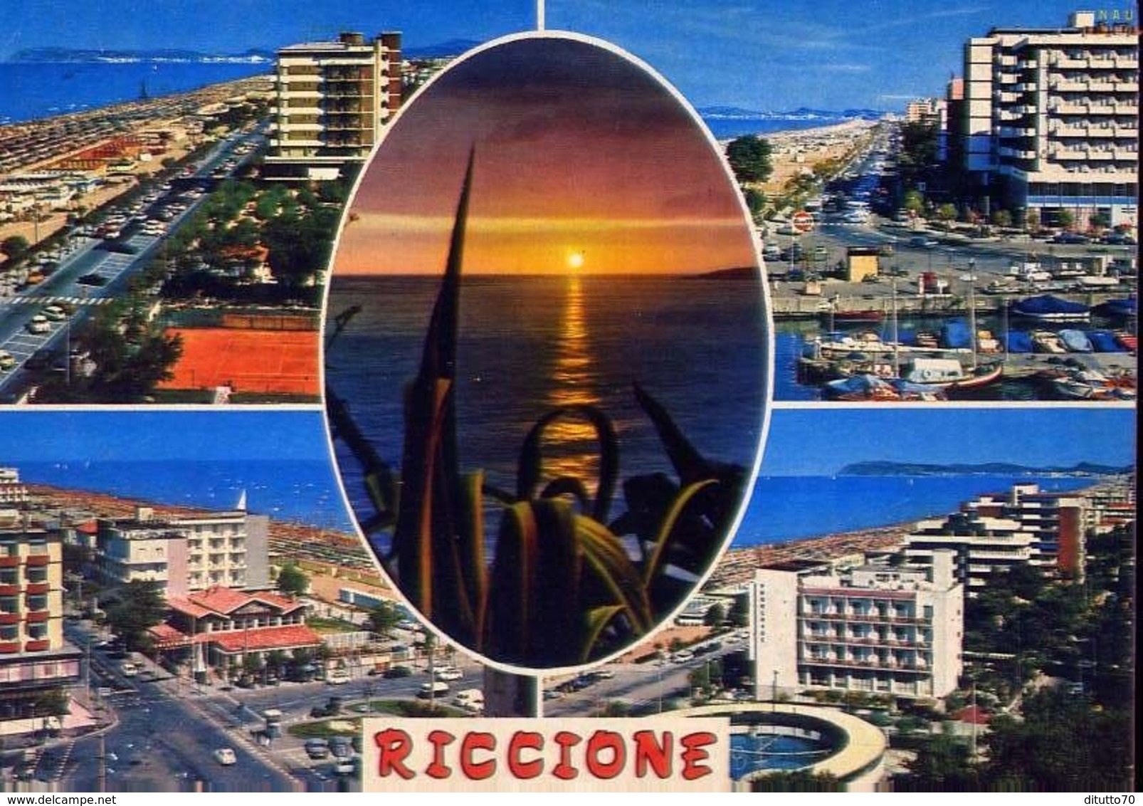Riccione - 5246 - Formato Grande Viaggiata – E 13 - Rimini