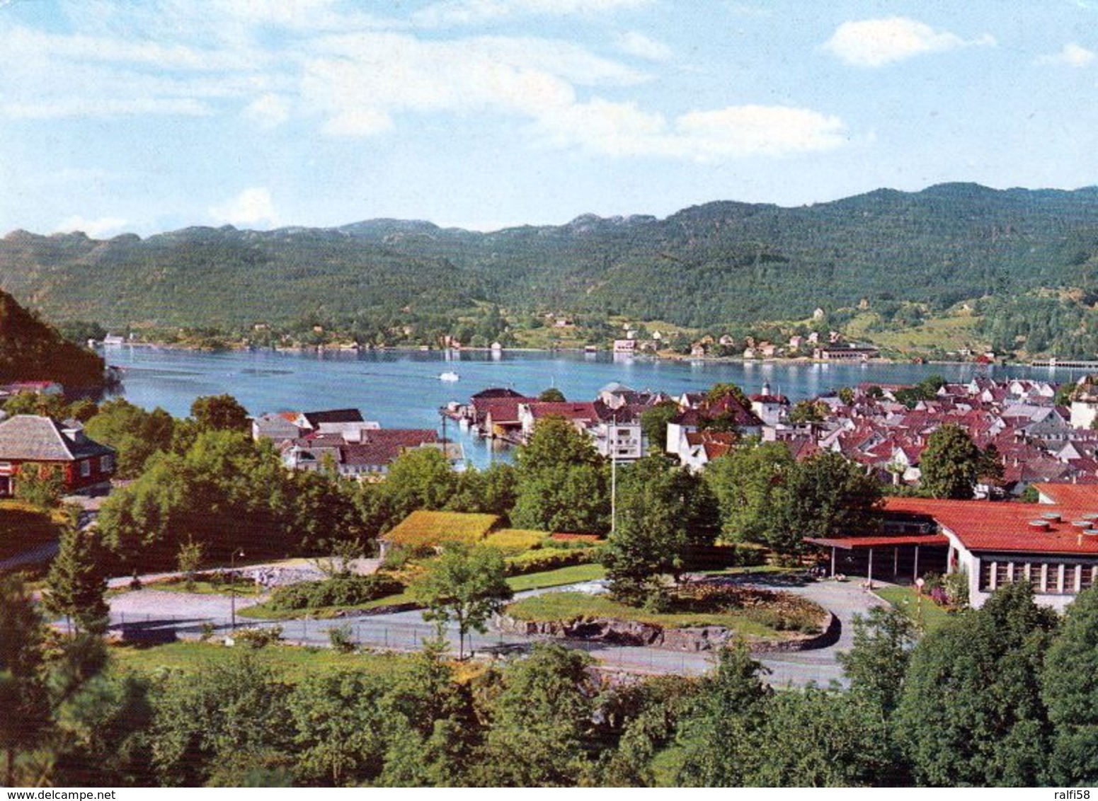 1 AK Norwegen * Ansicht Der Stadt Flekkefjord * - Norwegen