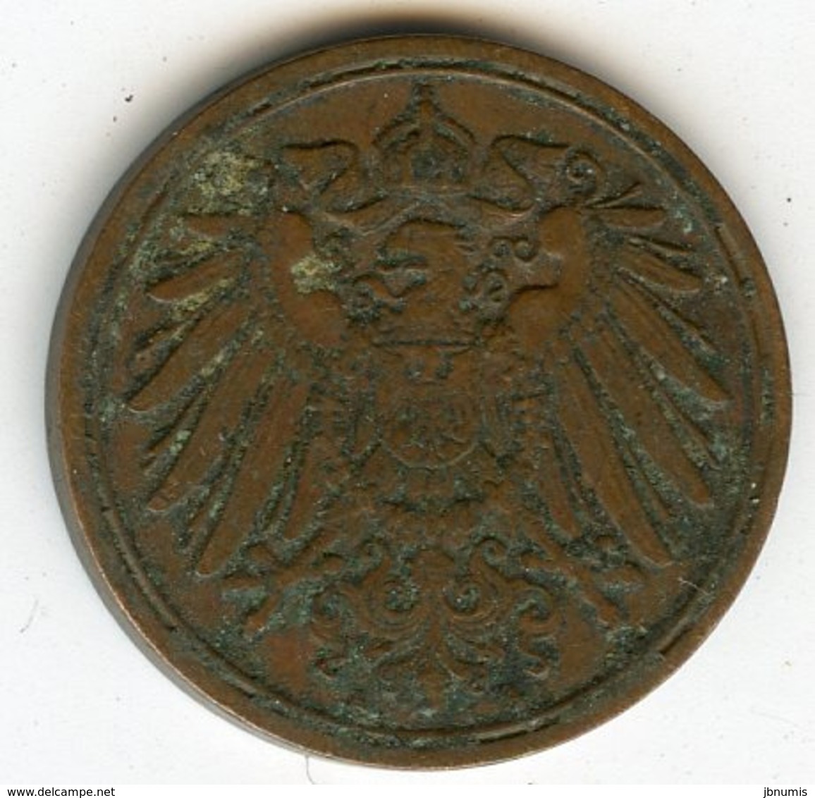 Allemagne Germany 1 Pfennig 1909 A J 10 KM 10 - 1 Pfennig