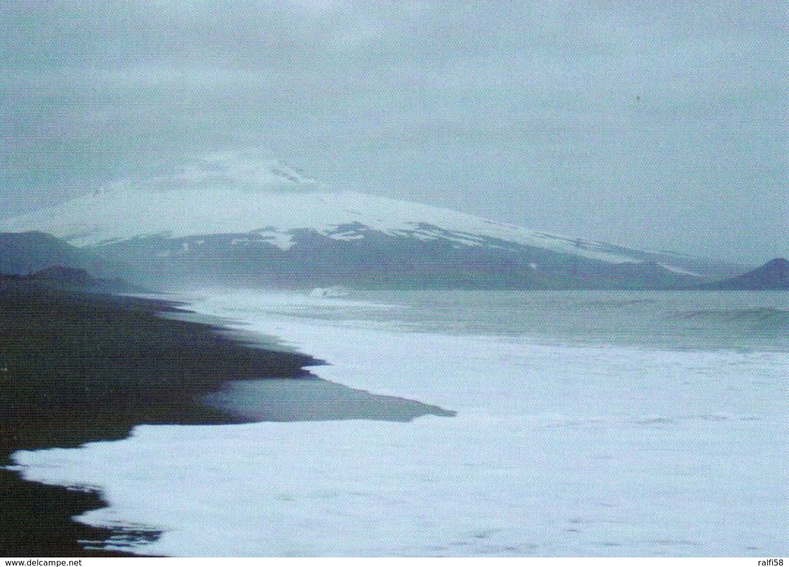 1 AK Island Jan Mayen Zu Norwegen * Nightview Northern Jan Mayen - Landschaft Dieser Insel Im Nordatlantik * - Norwegen