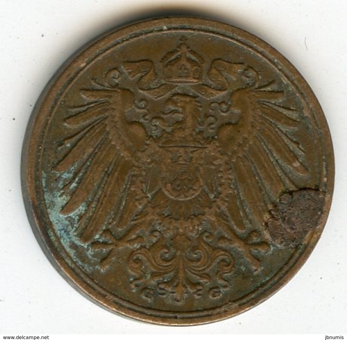 Allemagne Germany 1 Pfennig 1911 G J 10 KM 10 - 1 Pfennig