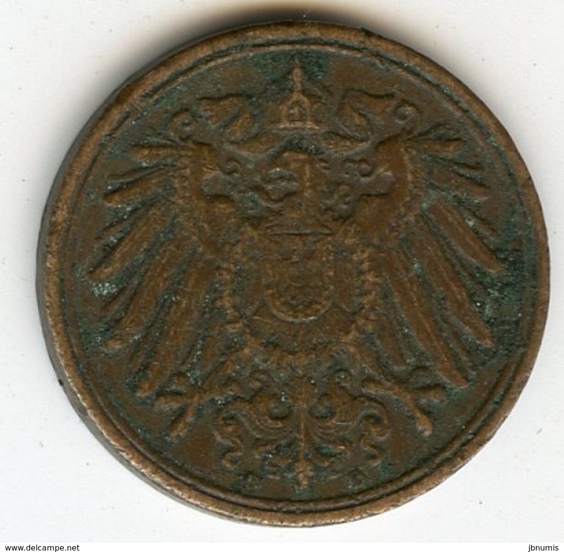 Allemagne Germany 1 Pfennig 1913 D J 10 KM 10 - 1 Pfennig