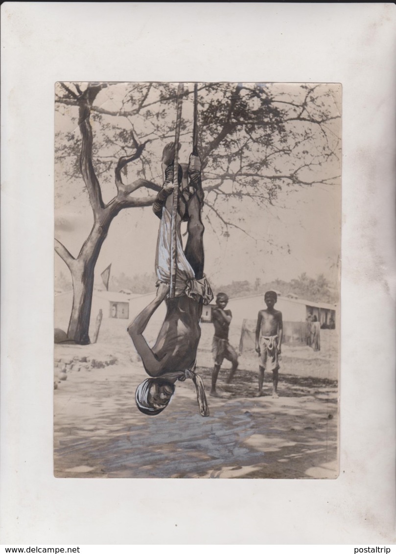 RELIGOUS FANATIC UPSIDE DOWN 14 YEARS INDIA INDE  21*16CM Fonds Victor FORBIN 1864-1947 - Sin Clasificación