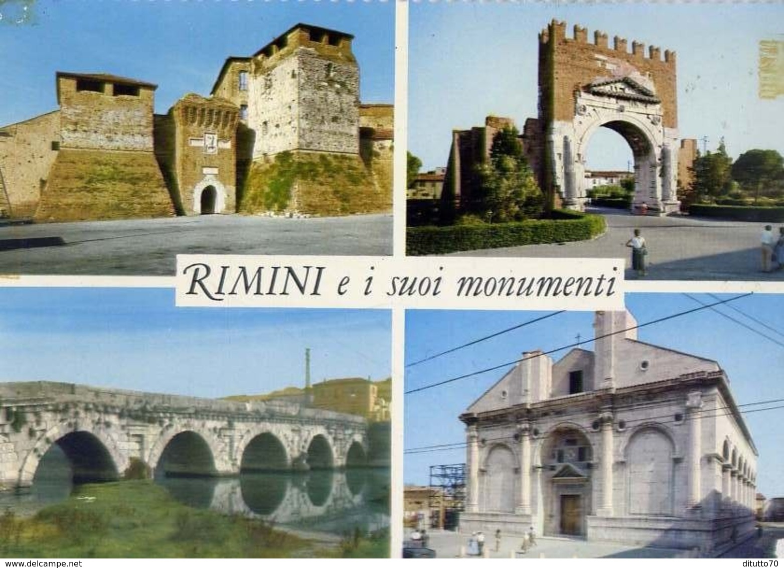 Rimini - E I Suoi Monumenti - 512 - Formato Grande Non Viaggiata – E 13 - Rimini