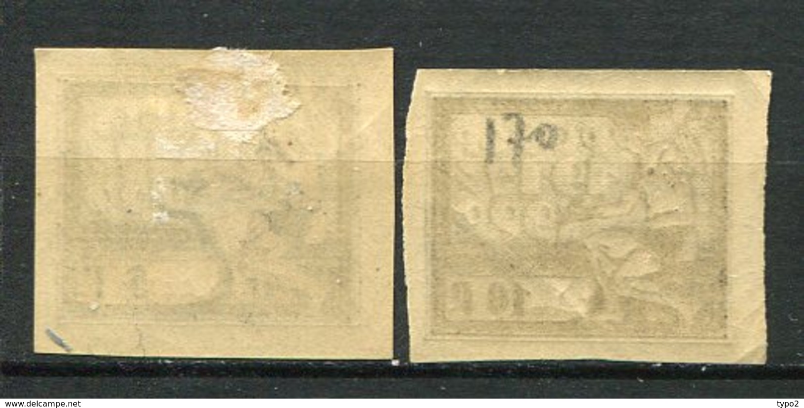 RUSSIE - Yv N° 170,171  *  5, 10r  République Cote 1,5  Euro  BE  2 Scans - Neufs