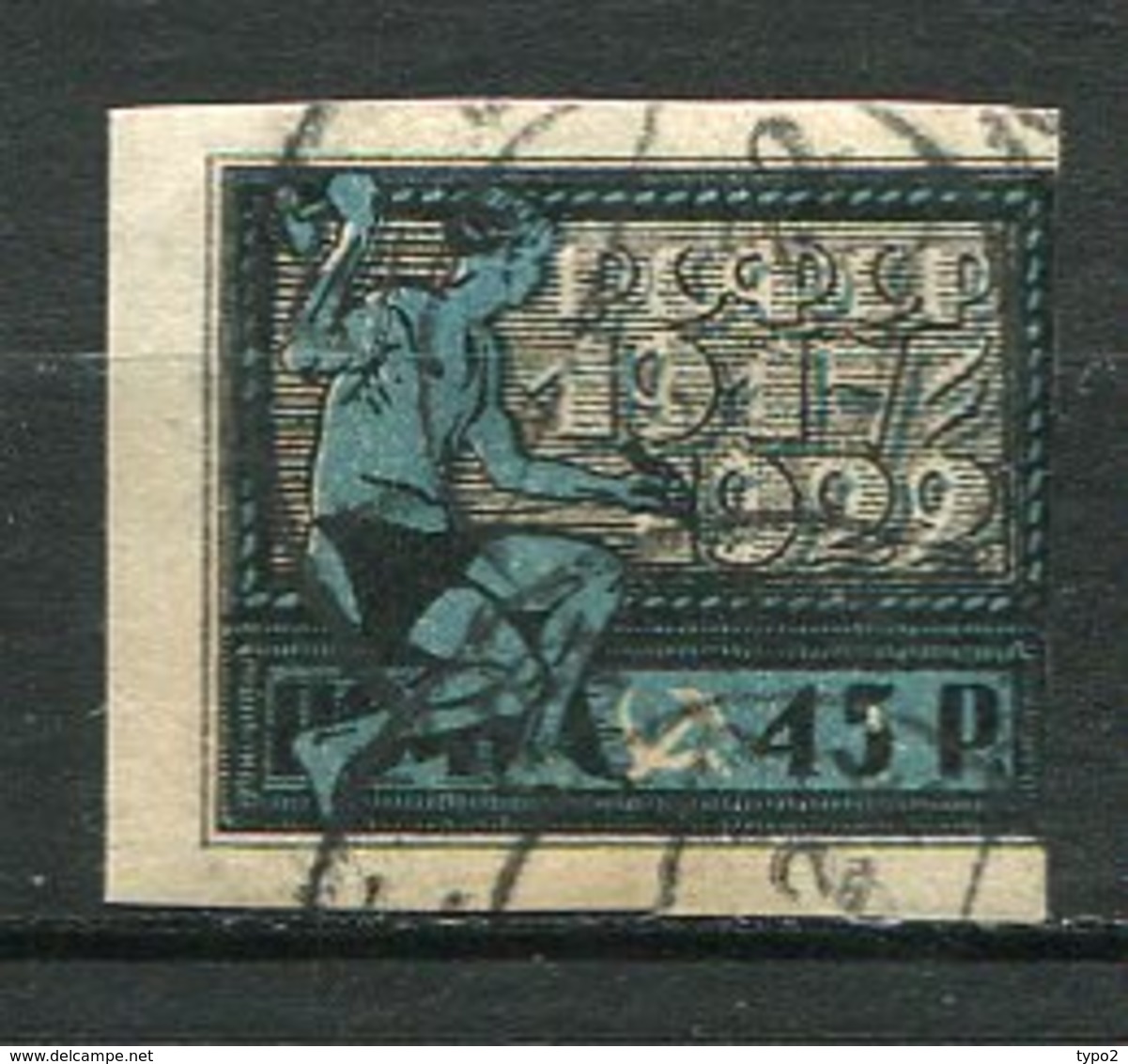 RUSSIE - Yv N° 174  (o)  45r  République Cote 7,5  Euro  BE  2 Scans - Used Stamps