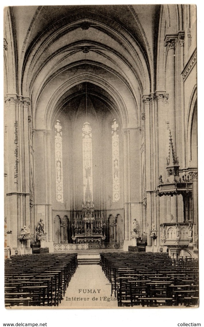 FUMAY - Intérieur De L'Eglise - Fumay