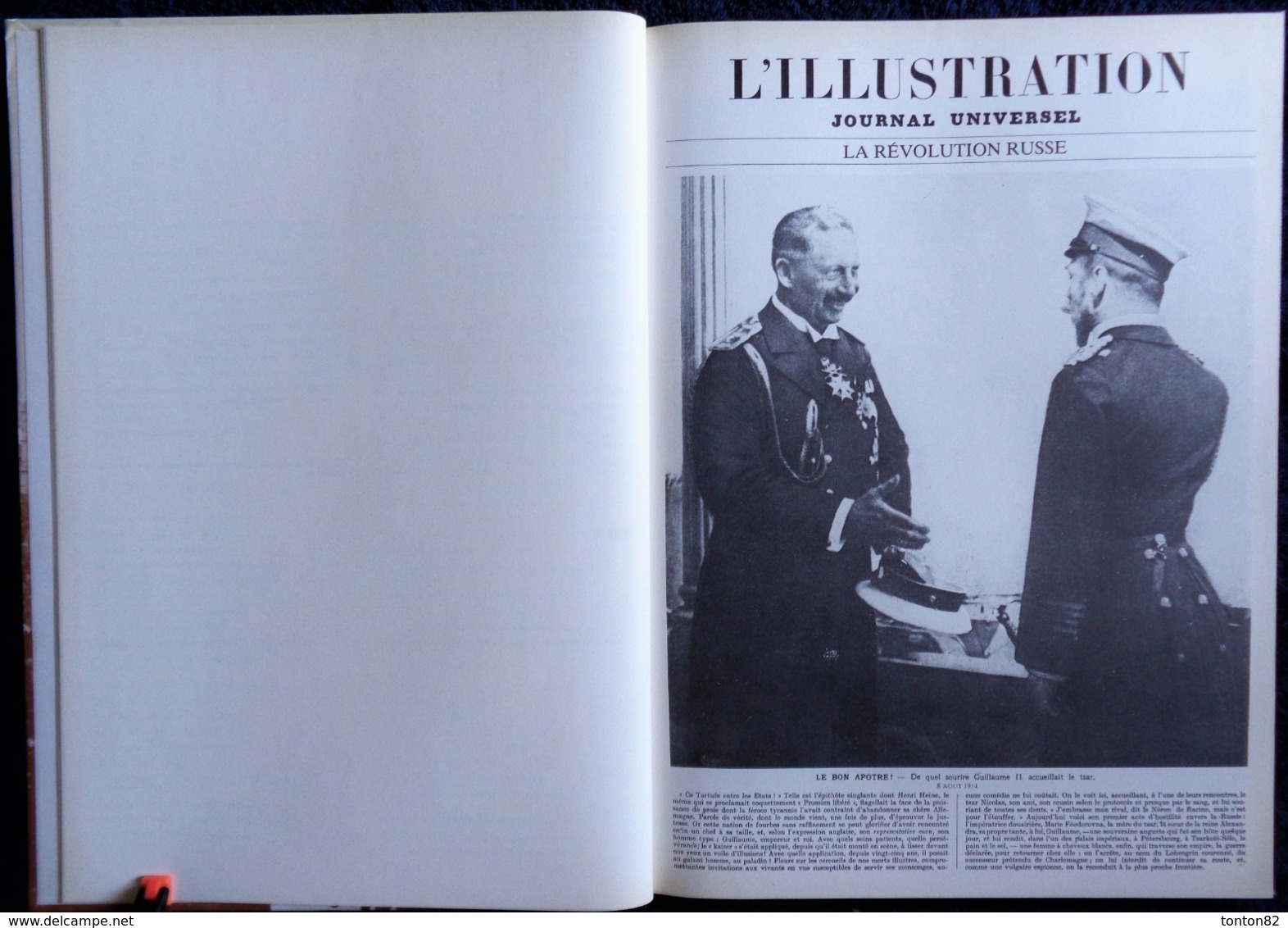 Les Grands Dossiers De L' ILLUSTRATION - LA RÉVOLUTION RUSSE - Histoire D'un Siècle 1843 / 1944 . - Histoire