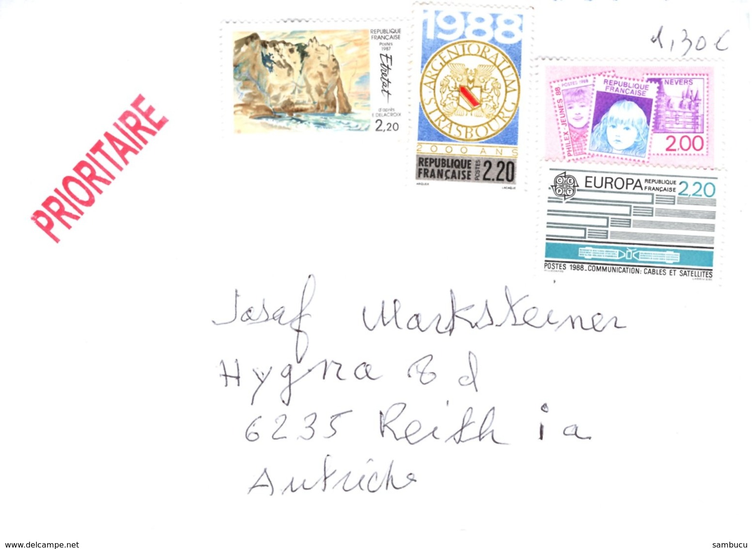 Auslands - Brief Von 69006 Lyon Mit 8,60 Franc Mischfrankatur 2019 - 2018-2023 Marianne L'Engagée