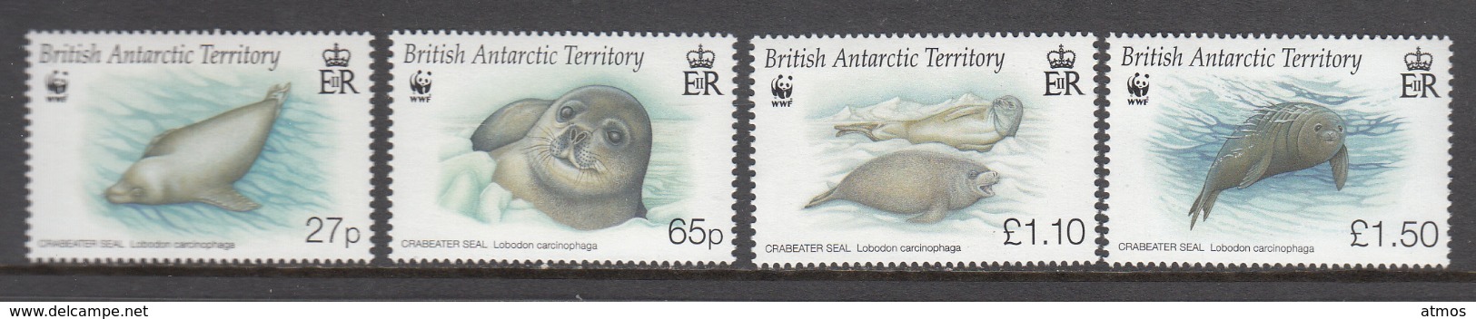 British Antarctic Territory / BAT MNH Michel Nr 505/08 From 2009 / Catw 20.00 EUR - Nuovi