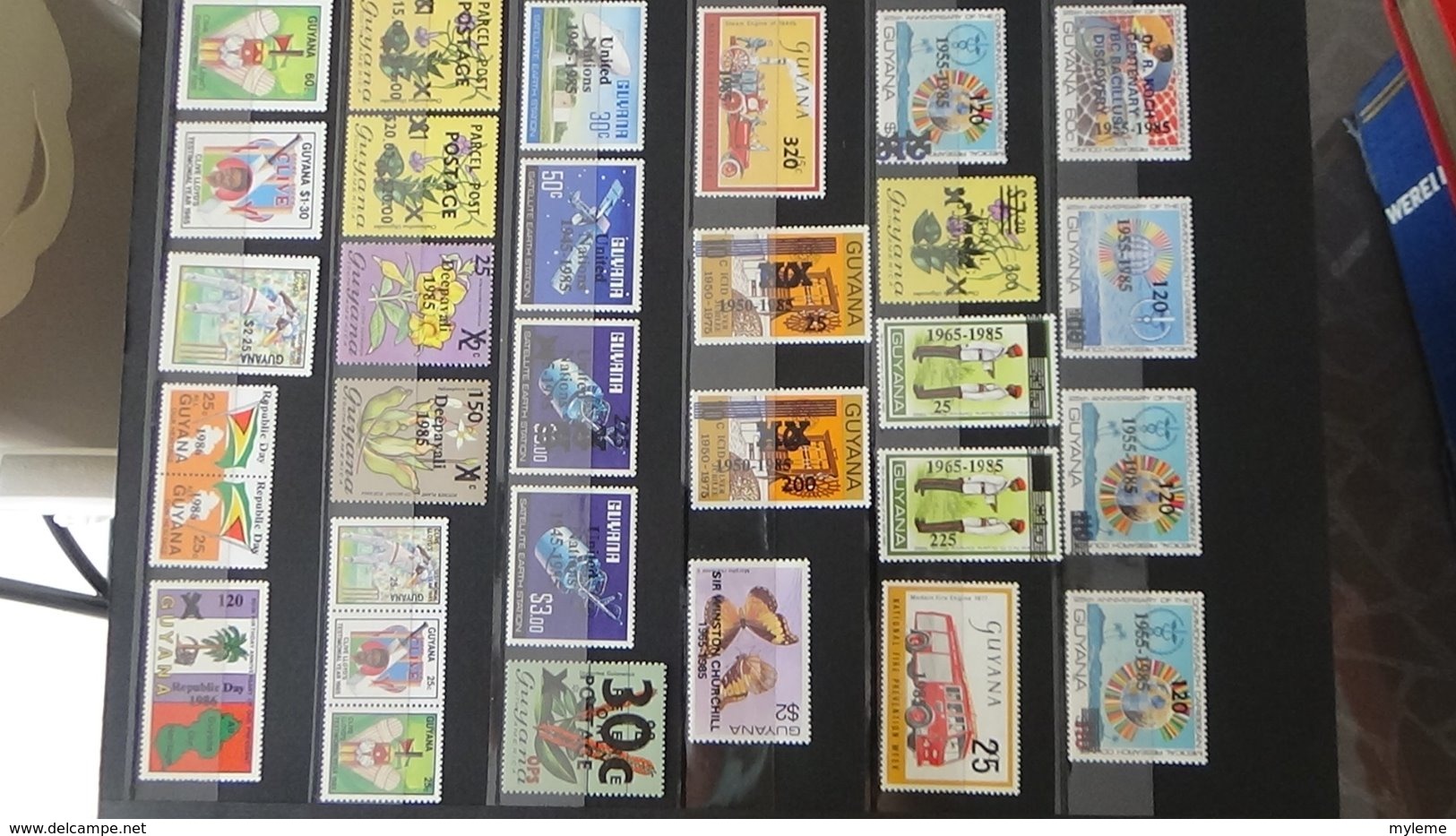 Belle collection de GUYANE en timbres et fins de catalogue **. A saisir !!!