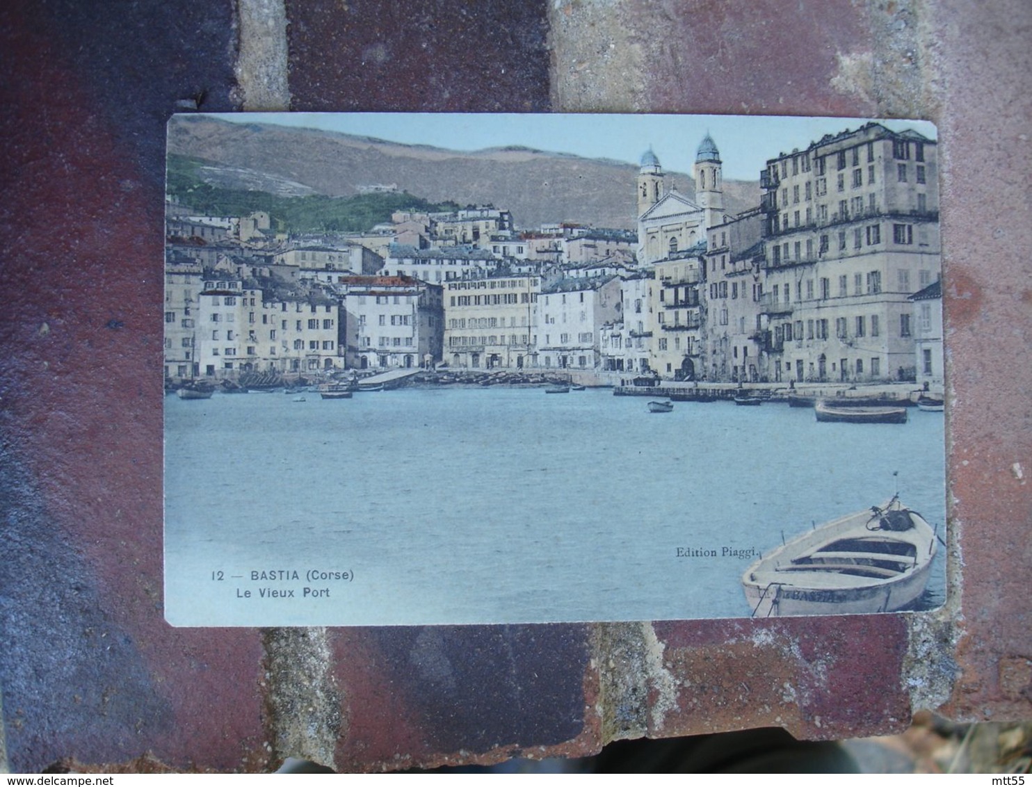 1915 Carte Colorisee Bastia - Bastia