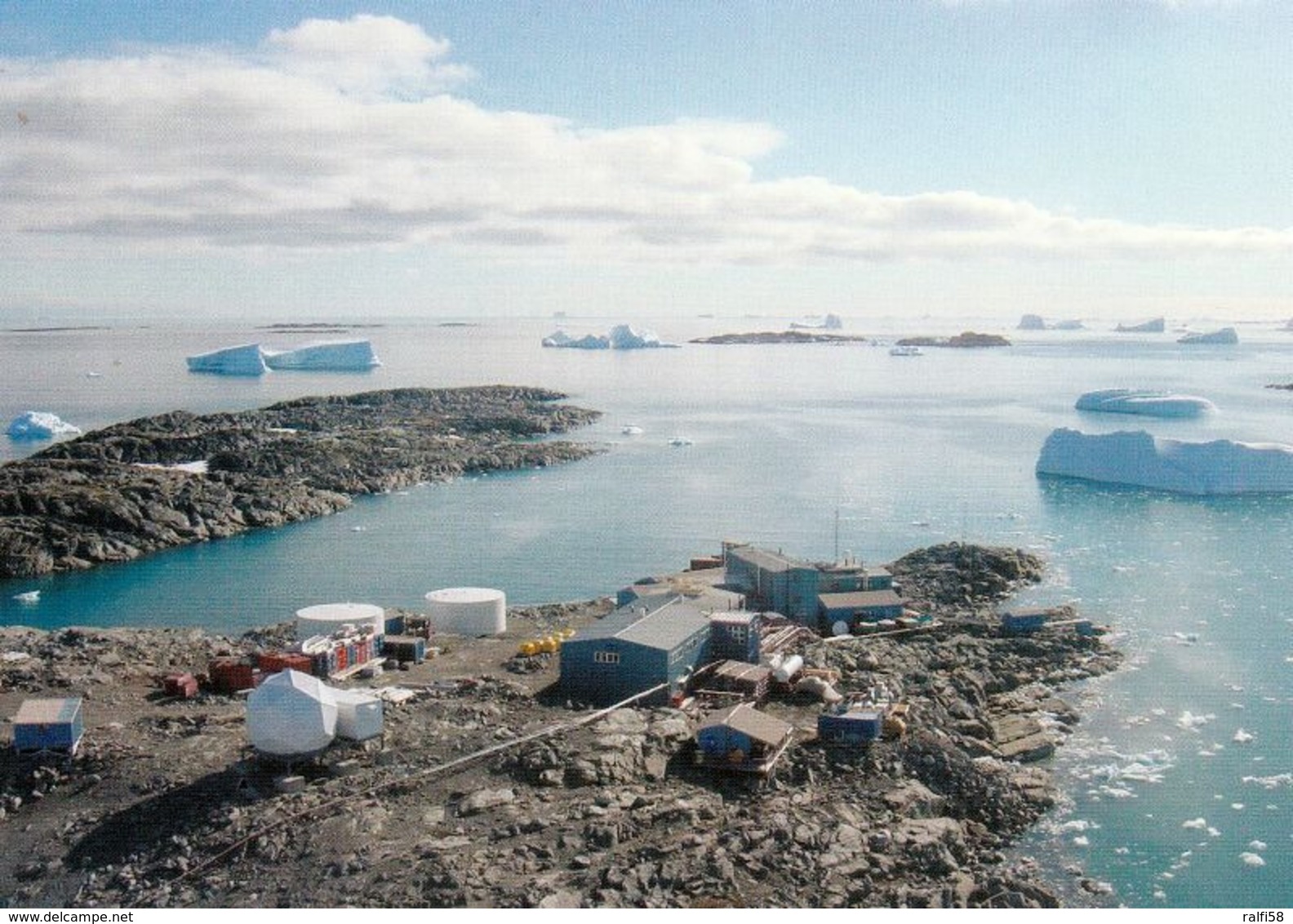 6 AK Antarctica Antarktis * USA Forschungsstation Auf Der Insel Anvers, Landschaften Barne Gletscher, Ross Ice Shelf - Sonstige & Ohne Zuordnung