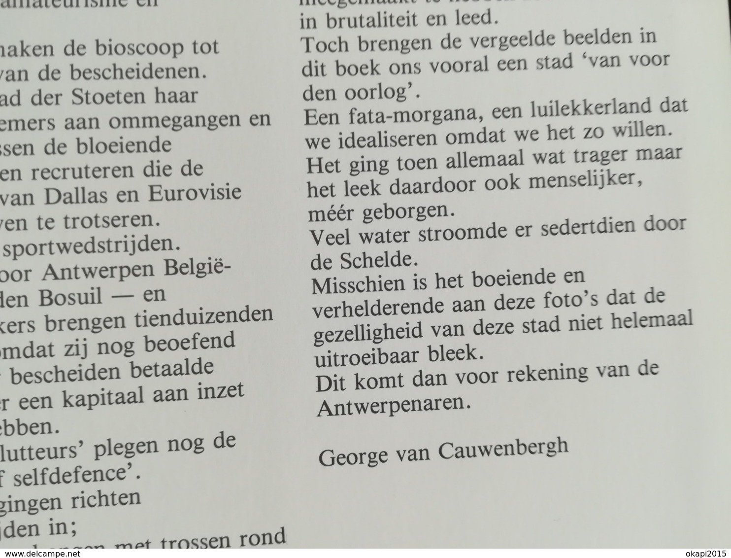 HET ANTWERPEN VAN TOEN HET VERHAAL VAN EEN STAD TUSSEN TWEE OORLOG EN BOEK LIVRE RÉGIONALISME BELGIQUE