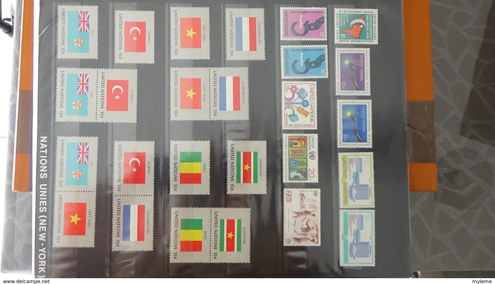 Belle Collection Des Nations UNies En Timbres Et Blocs  **. A Saisir !!! - Collections (en Albums)