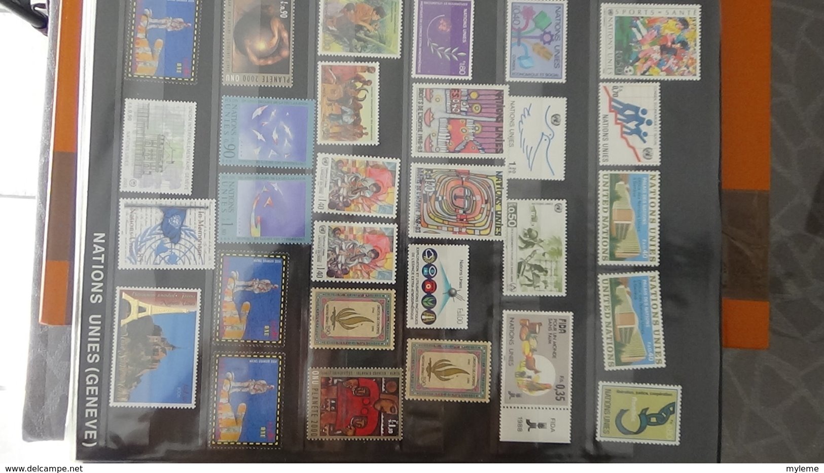 Belle collection des Nations UNies en timbres et blocs  **. A saisir !!!