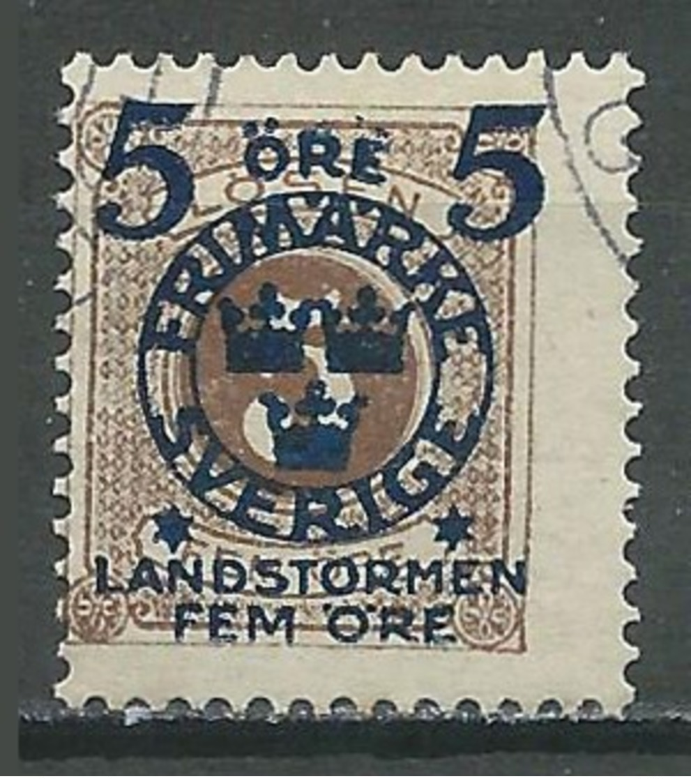 Suède YT N°89 Timbre-taxe Surchargé Oblitéré ° - Used Stamps