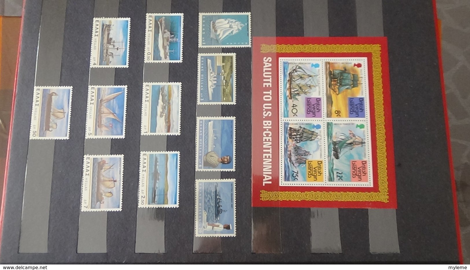 Belle Thématiques Sur Les Bateaux En Timbres Et Blocs  **. A Saisir !!! - Collections (en Albums)