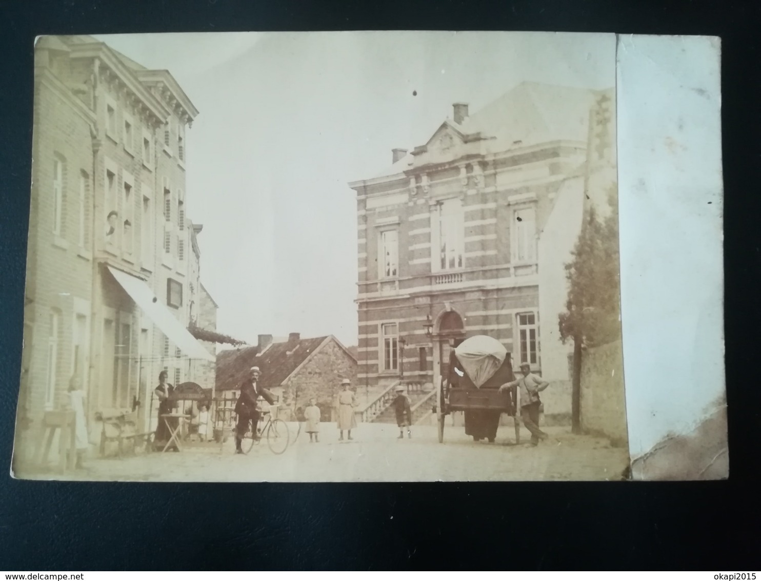 LOUVEIGNÉ SPRIMONT LIÈGE WALLONIE BELGIQUE UNE CARTE - PHOTO Carte Postale Ancienne à Dos Non Divisé Animation - Sprimont