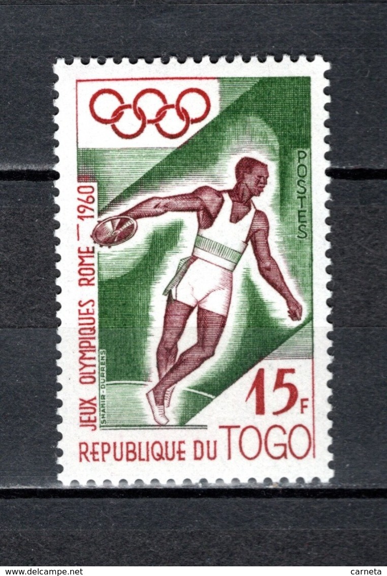 TOGO N° 304   NEUF SANS CHARNIERE COTE  0.90€  JEUX OLYMPIQUES ROMME - Togo (1960-...)