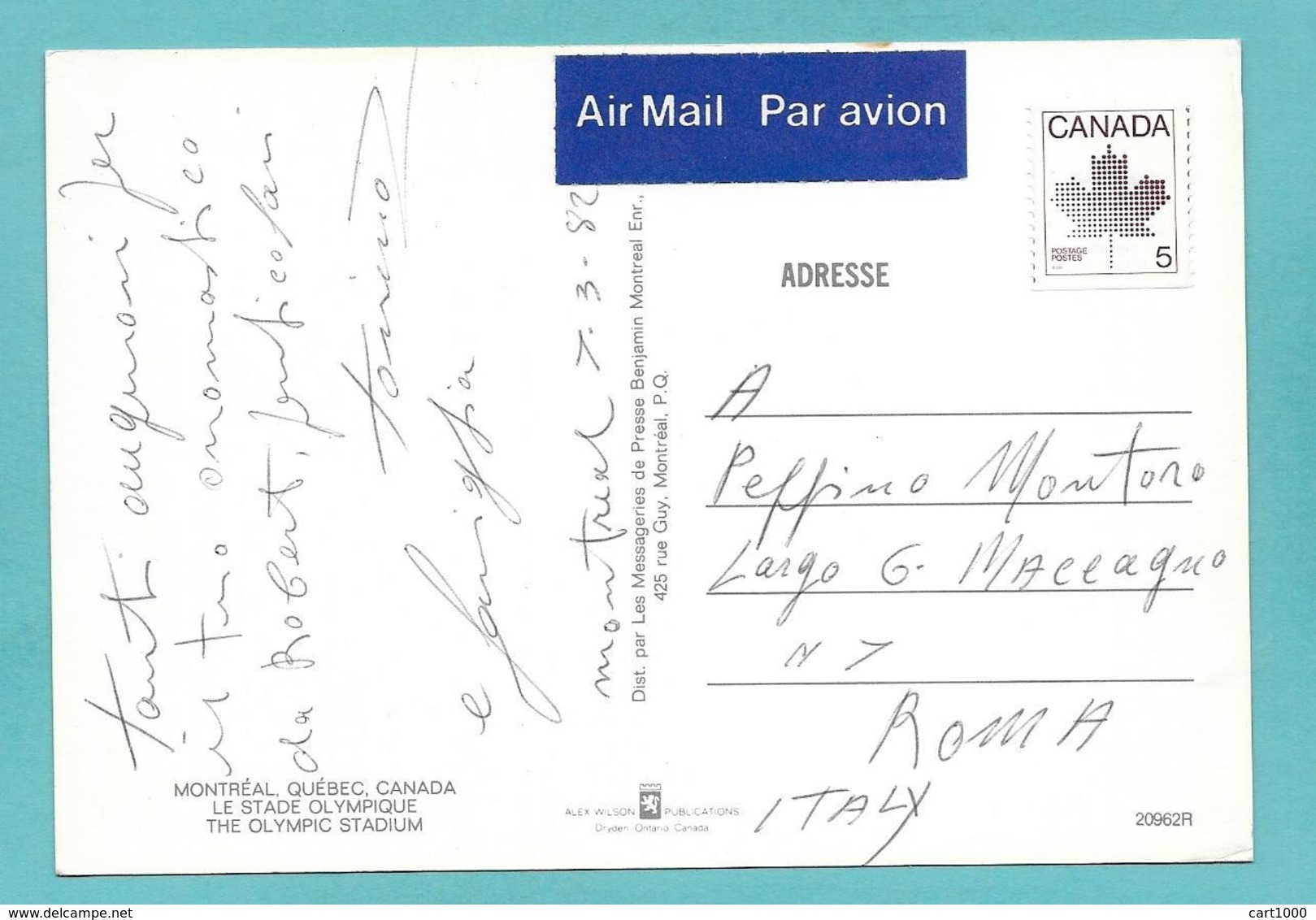 MONTREAL QUEBEC CANADA LE STADE OLIMPIQUE 1982 - Montreal